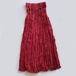 Vintage 1990s Tiered Bohemian Sedona Clothing Co Maxi Skirt One Size 100% Rayon